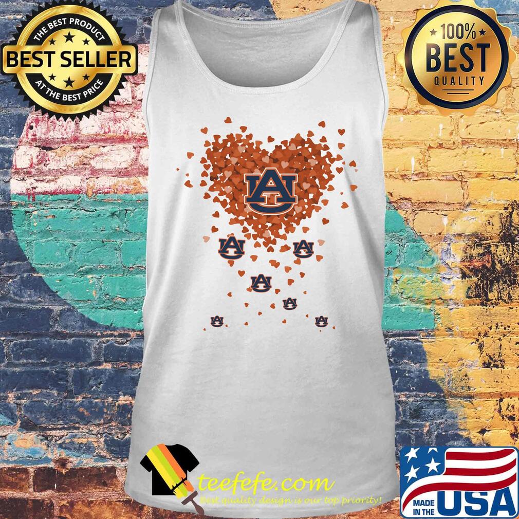 Love auburn tigers logo hearts s Tank top Love auburn tigers logo hearts s Tank top