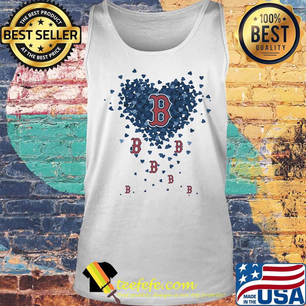 Love boston red sox baseball logo hearts s Tank top Love boston red sox baseball logo hearts s Tank top