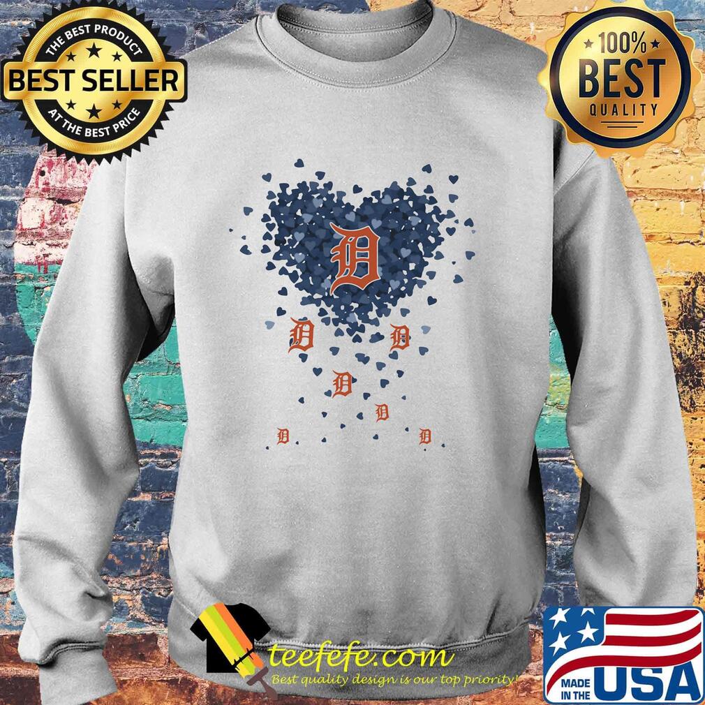 Love detroit tigers hearts s Sweater Love detroit tigers hearts s Sweater