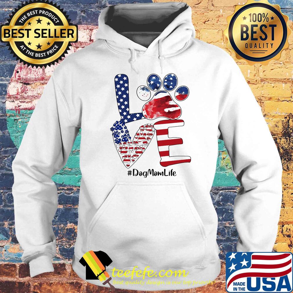 Love heart paw American flag veteran Independence Day s Hoodie Love heart paw American flag veteran Independence Day s Hoodie