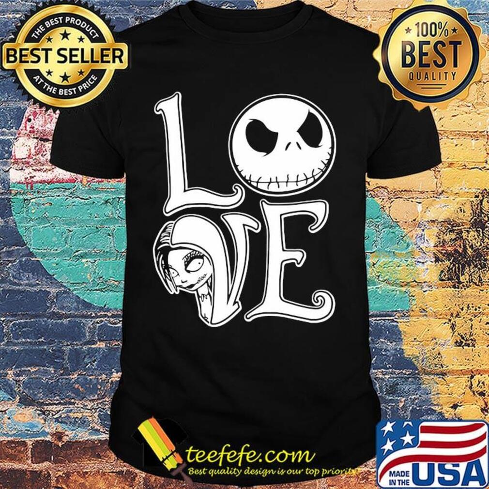 Love jack skellington and sally shirt