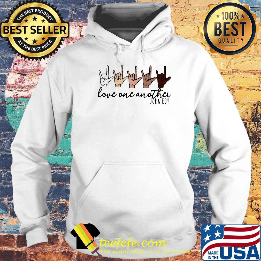 Love one another john black lives matter s Hoodie Love one another john black lives matter s Hoodie