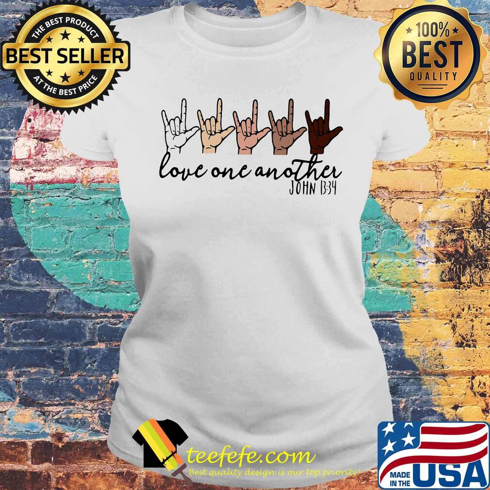 Love one another john black lives matter s Laides tee Love one another john black lives matter s Laides tee