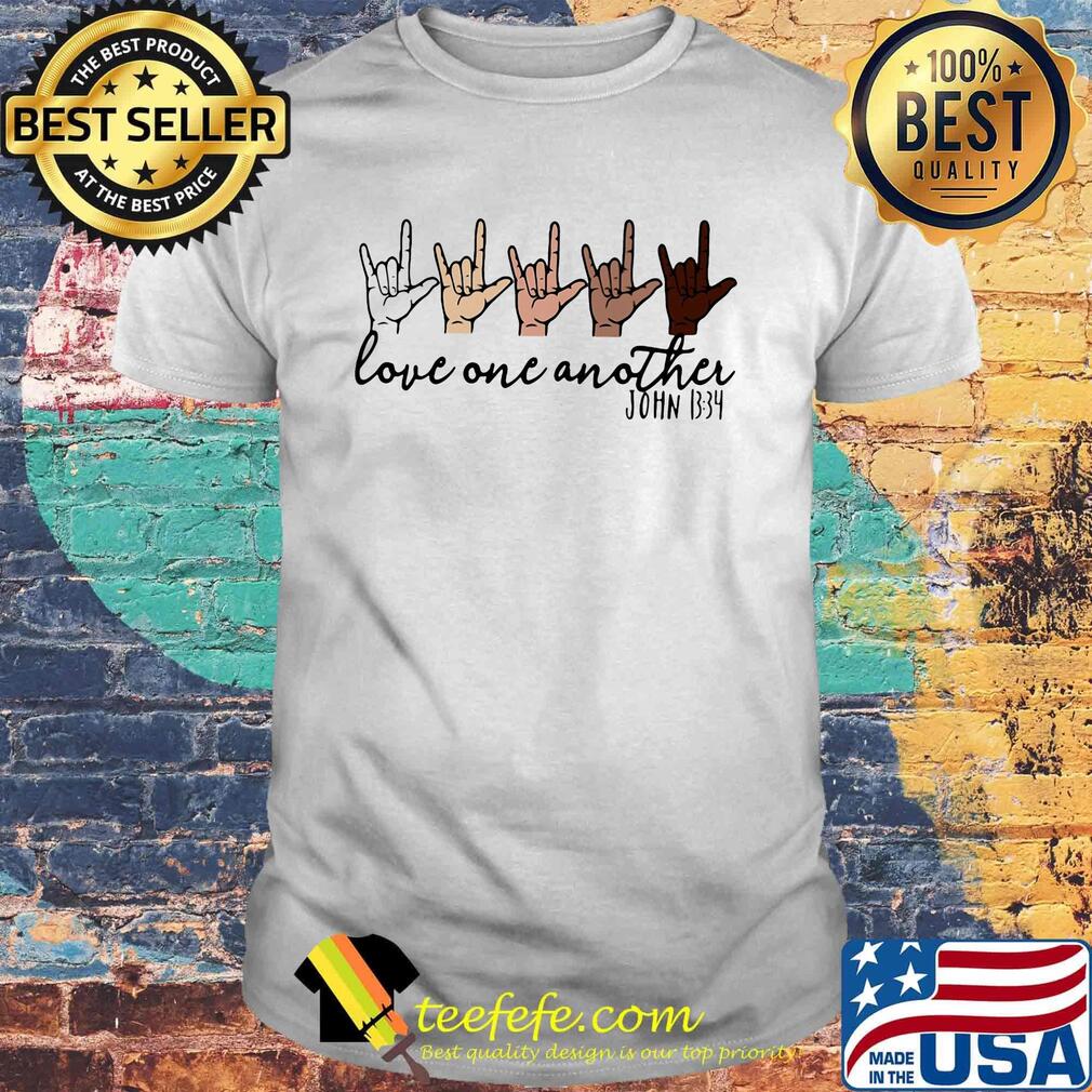 Love one another john black lives matter shirt