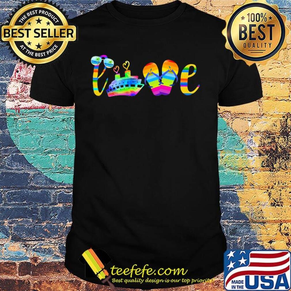 Love Ship Sandals LGBT Shirt