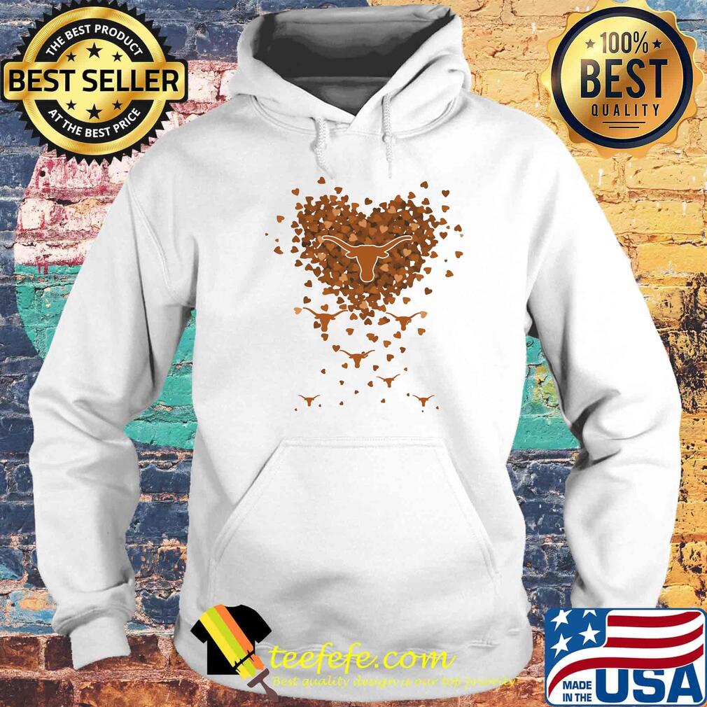 Love texas longhorns logo hearts s Hoodie Love texas longhorns logo hearts s Hoodie