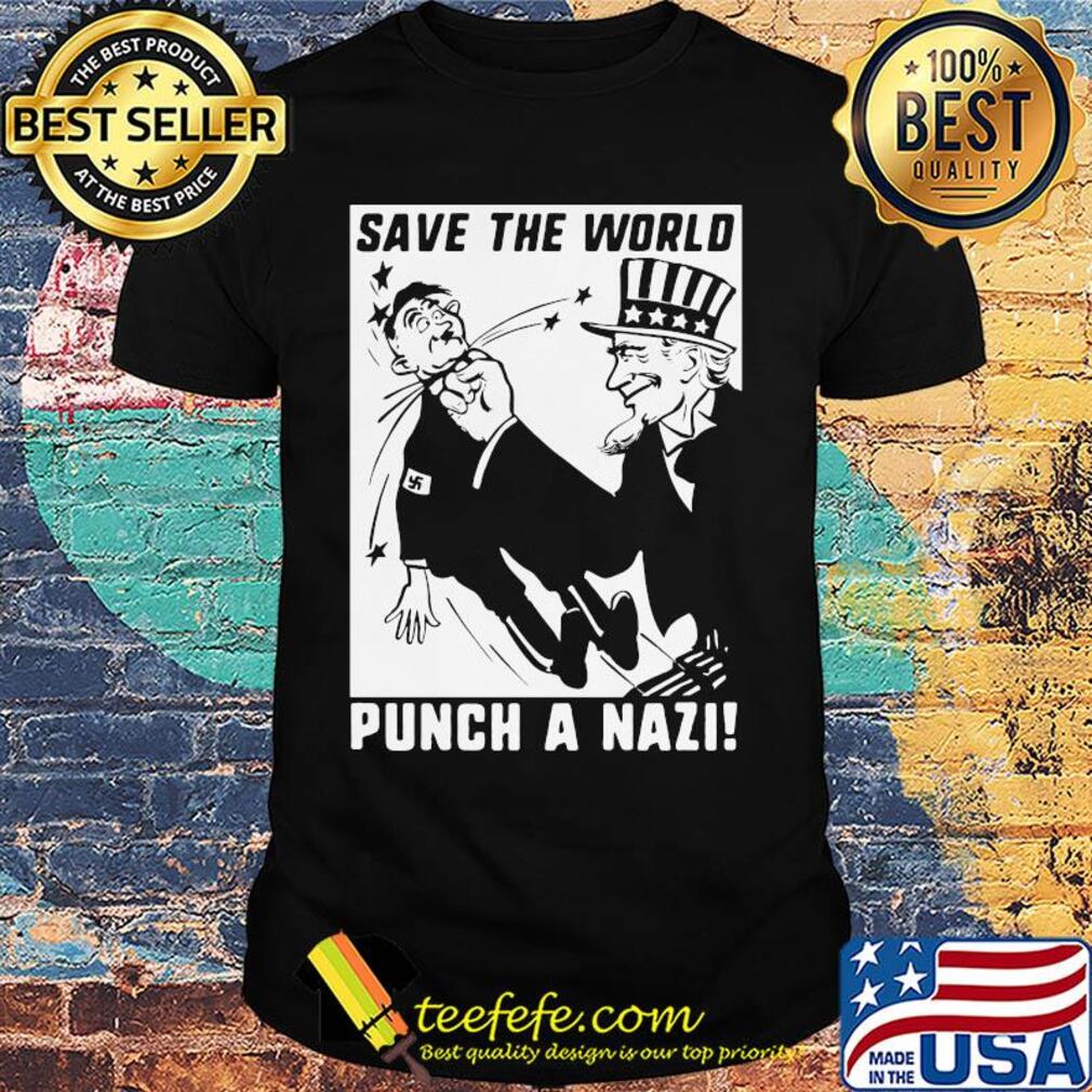 Luna save the world punch a nazi shirt