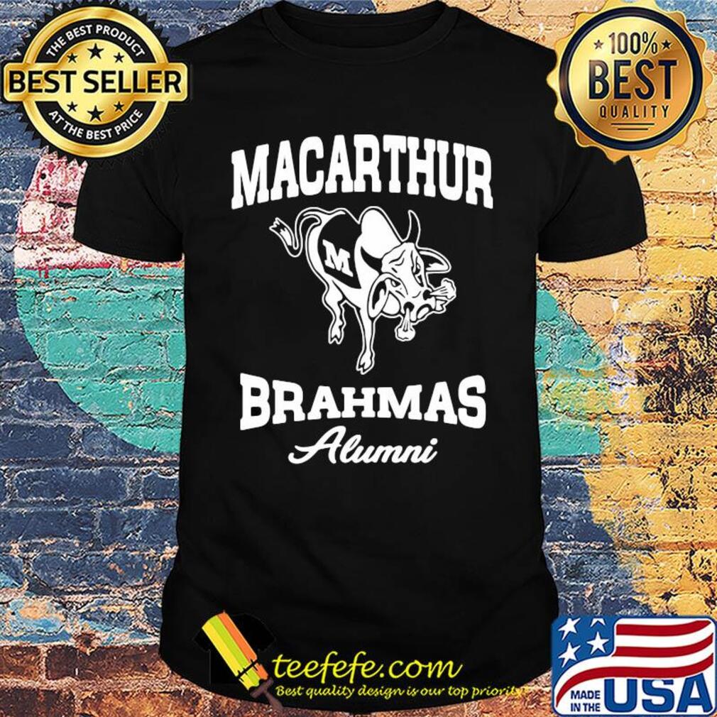 Macarthur brahmas alumni buffalo shirt Macarthur brahmas alumni buffalo shirt