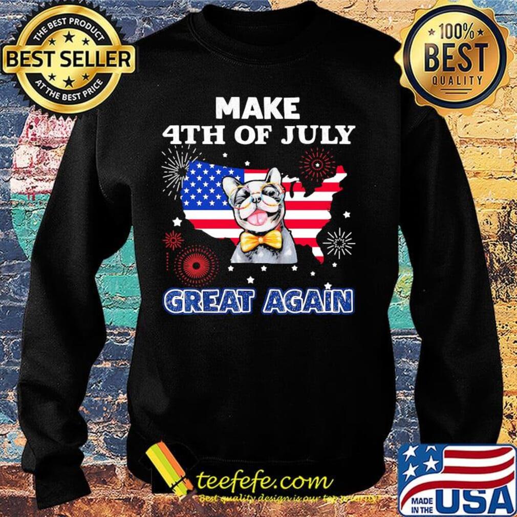 Make 4th of July great again pug map American flag veteran Independence day s Sweater Make 4th of July great again pug map American flag veteran Independence day s Sweater