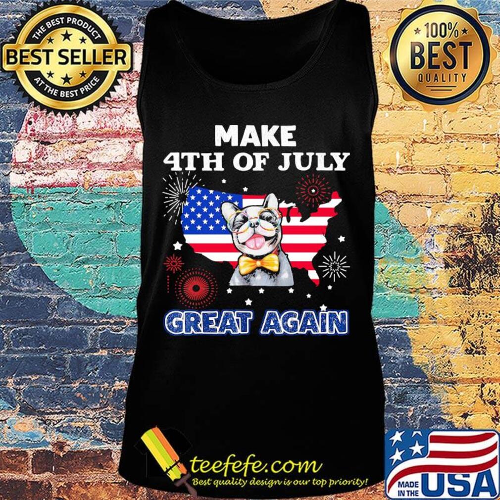 Make 4th of July great again pug map American flag veteran Independence day s Tank top Make 4th of July great again pug map American flag veteran Independence day s Tank top