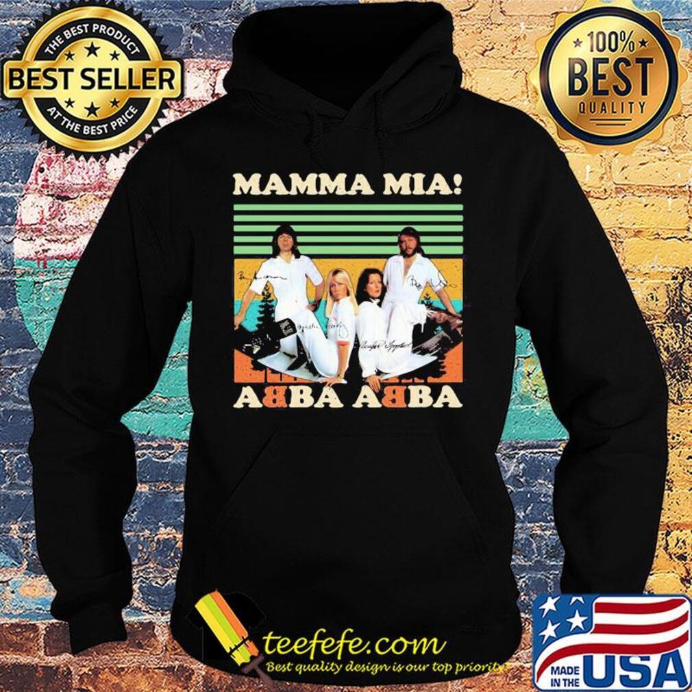 Mamma mia abba abba signatures vintage s Hoodie Mamma mia abba abba signatures vintage s Hoodie