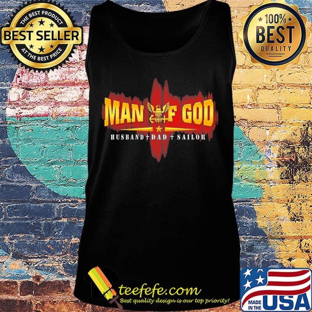 Man of god husband dad sailor s Tank top Man of god husband dad sailor s Tank top