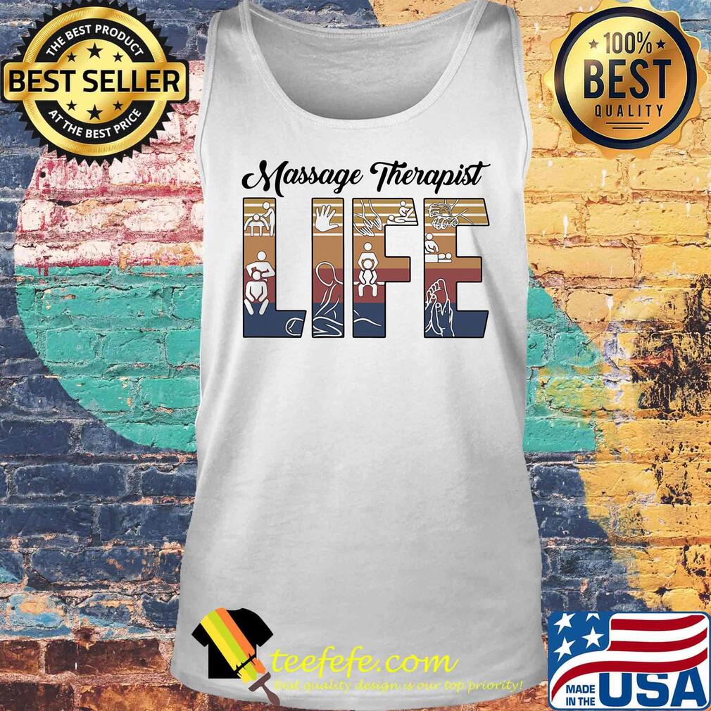 Massage therapist life vintage retro 2020 s Tank top Massage therapist life vintage retro 2020 s Tank top