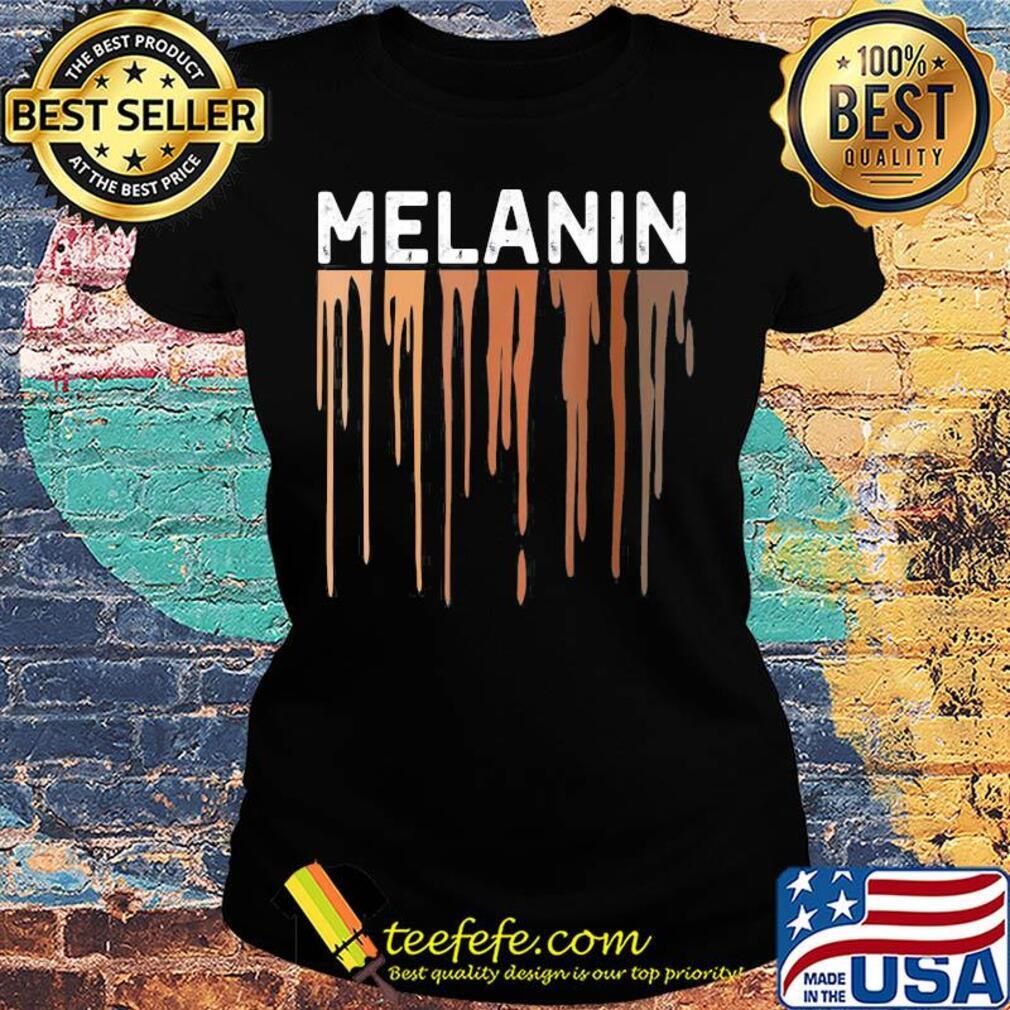 Melanin black skin gradient juneteenth s Ladies tee Melanin black skin gradient juneteenth s Ladies tee