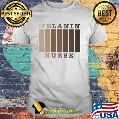 Melanin nurse black lives matter shirt