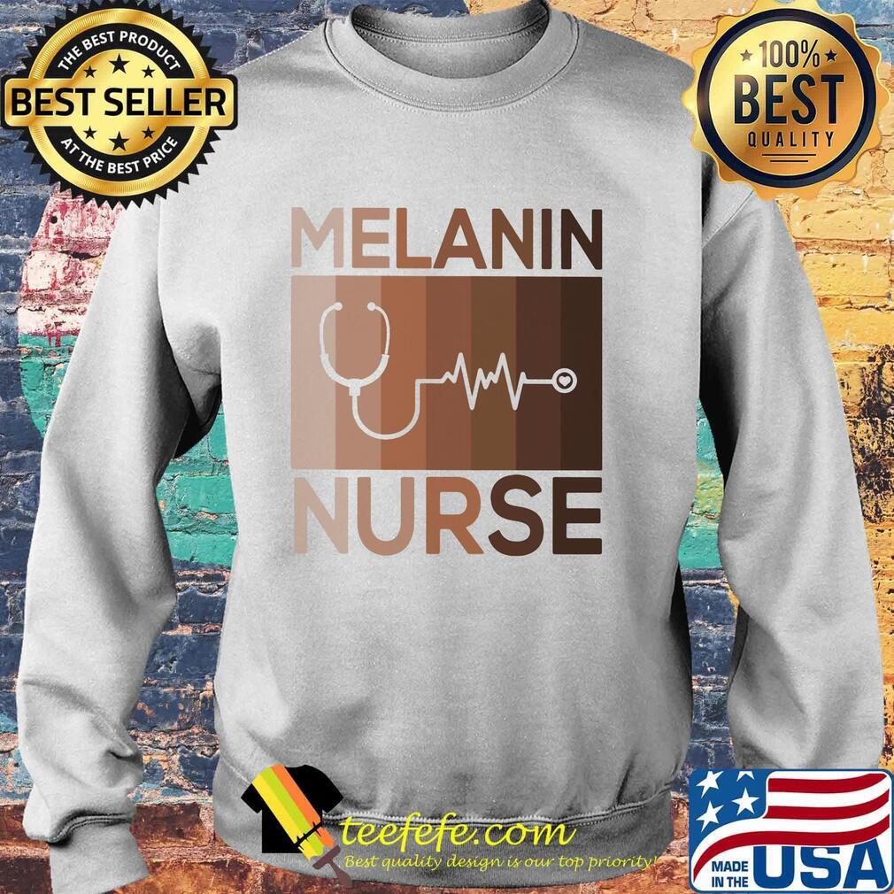Melanin Nurse Medical Stethoscope Black Lives Matter Shirt Sweater Melanin Nurse Medical Stethoscope Black Lives Matter Shirt Sweater