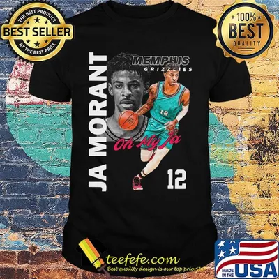 Memphis grizzlies ja morant 12 oh my ja basketball shirt