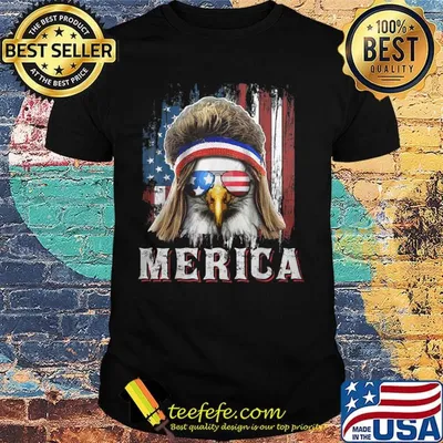 Merica Owl American Flag Independence Day Shirt