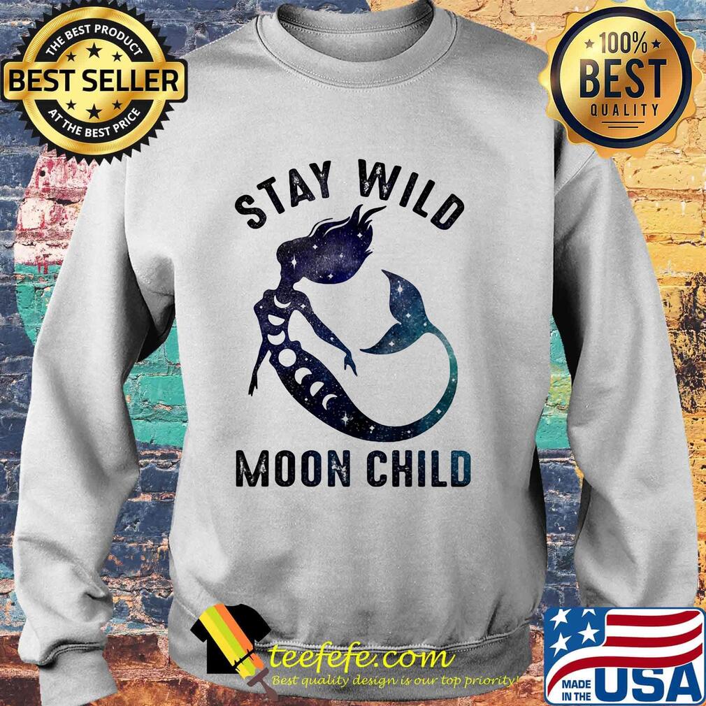 Mermaid stay wild moon child s Sweater Mermaid stay wild moon child s Sweater