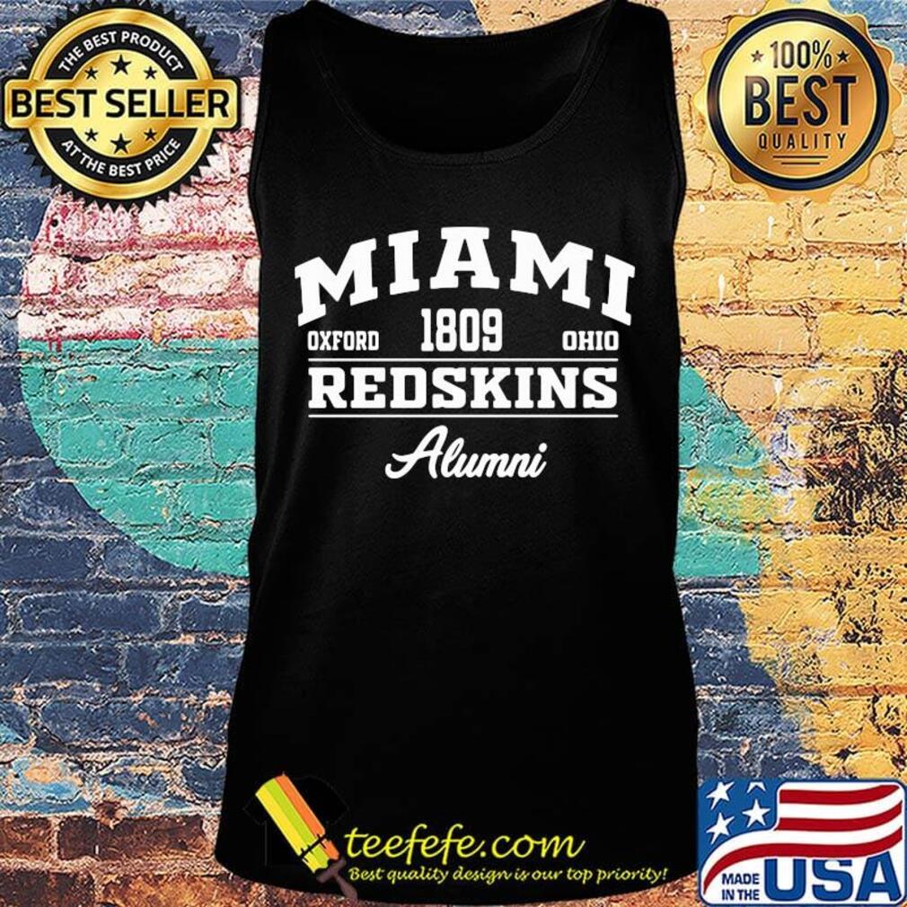 Miami oxford 1809 ohio redskins alumni s Tank top Miami oxford 1809 ohio redskins alumni s Tank top