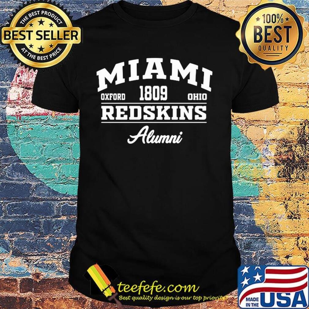Miami oxford 1809 ohio redskins alumni shirt