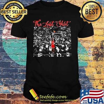 Michael the last shot chicago bulls basketball legend shirt