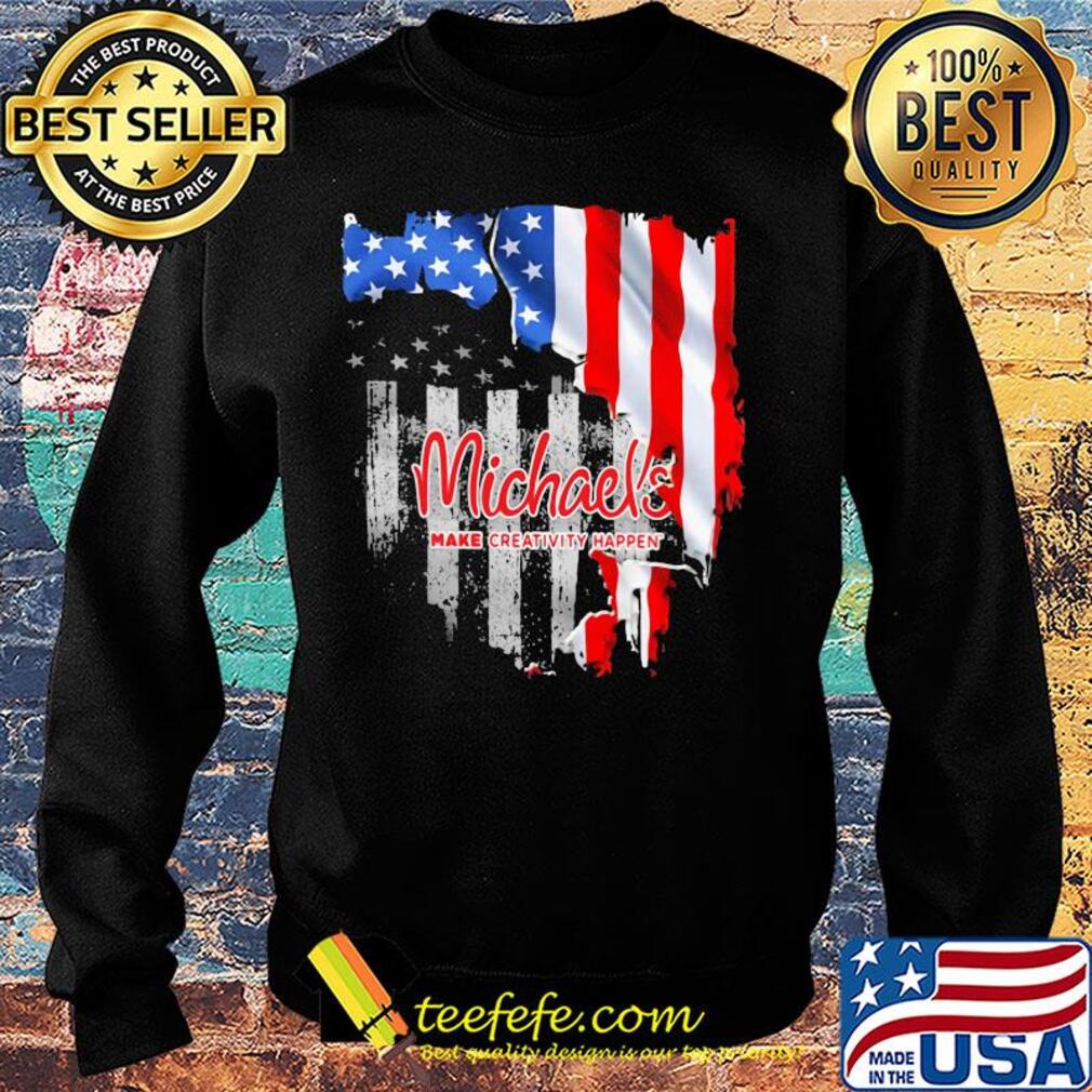 Michaels make creativity happen american flag independence day s Sweater Michaels make creativity happen american flag independence day s Sweater