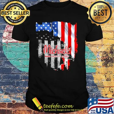Michaels make creativity happen american flag independence day shirt