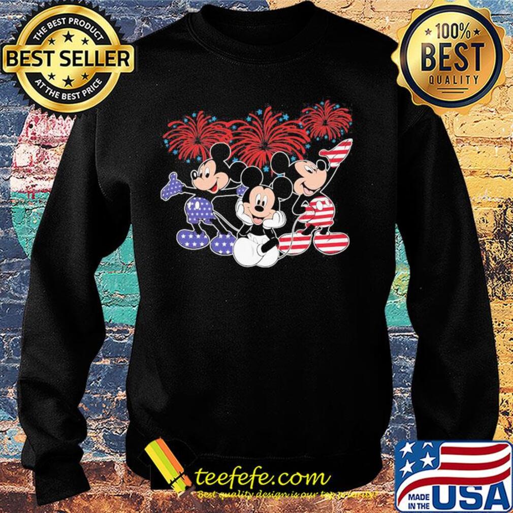 Mickey mouse firework american flag independence day s Sweater Mickey mouse firework american flag independence day s Sweater