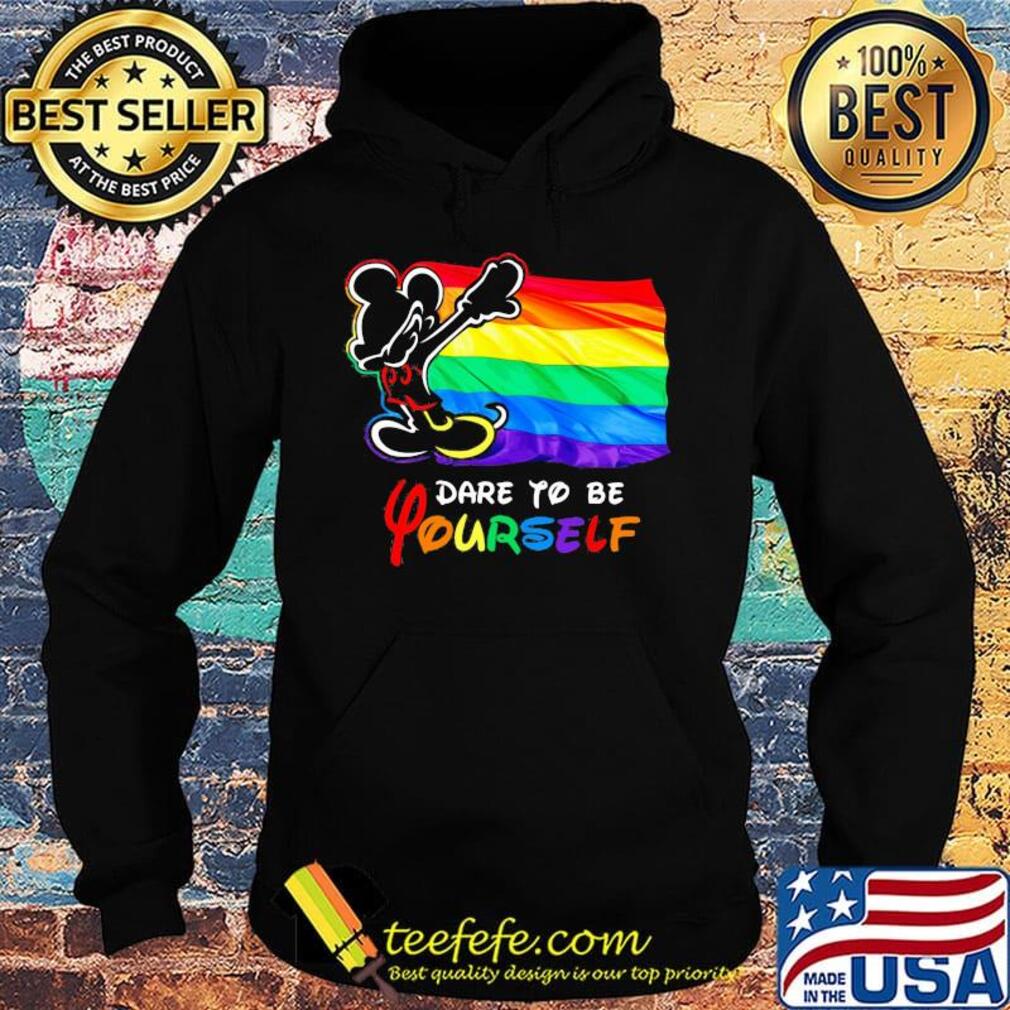 Mickey mouse lgbt flag dare to be yourself s Hoodie Mickey mouse lgbt flag dare to be yourself s Hoodie