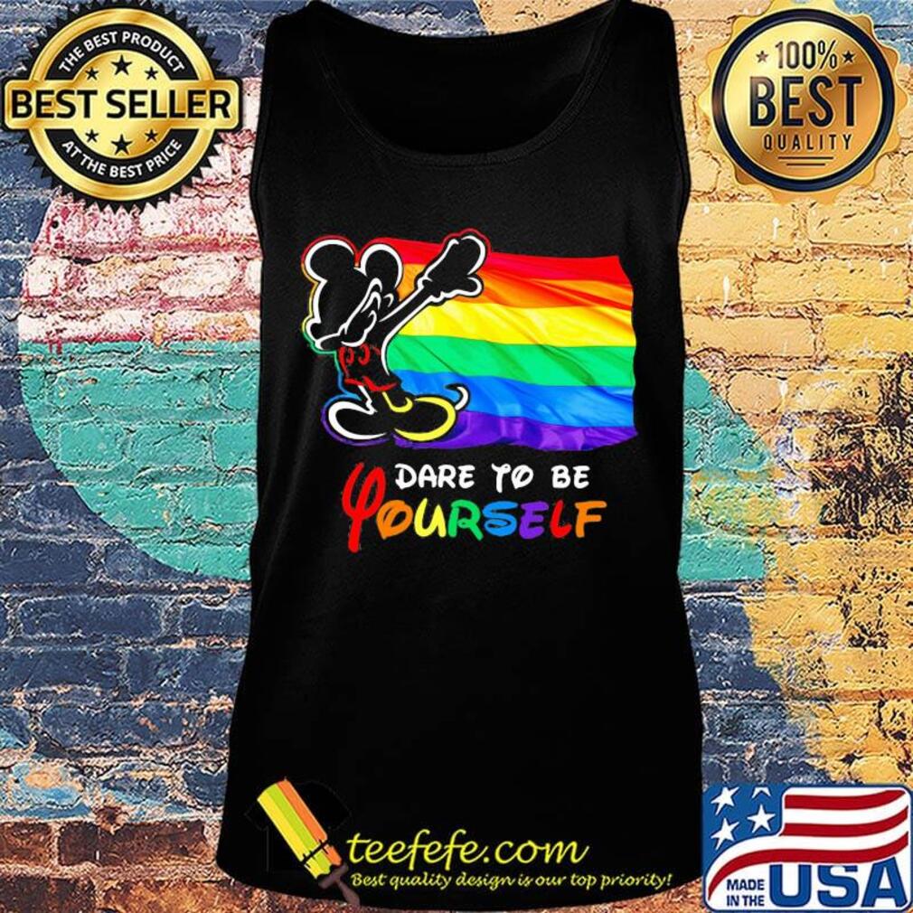 Mickey mouse lgbt flag dare to be yourself s Tank top Mickey mouse lgbt flag dare to be yourself s Tank top