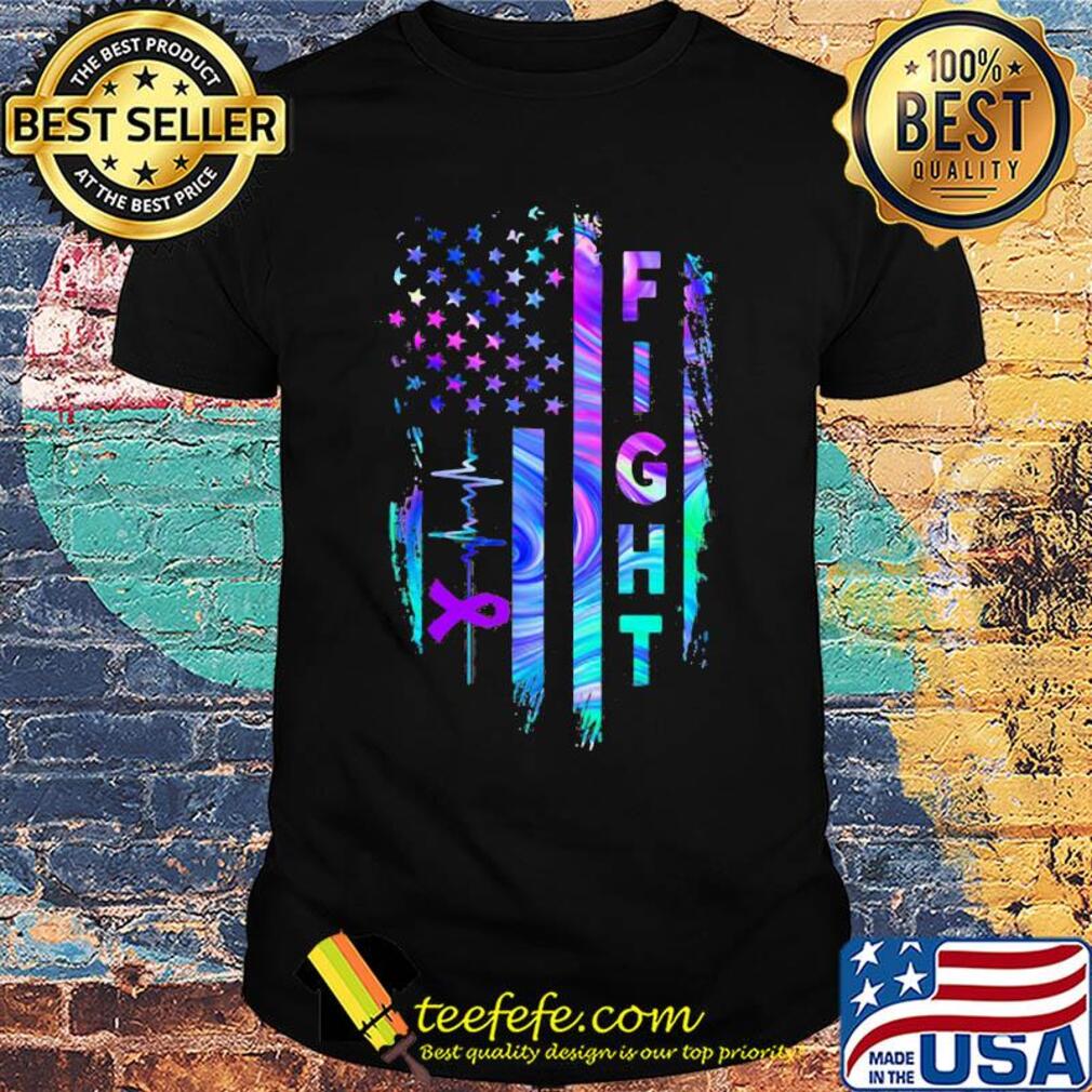 Migraine awareness fight American flag veteran Independence day shirt Migraine awareness fight American flag veteran Independence day shirt