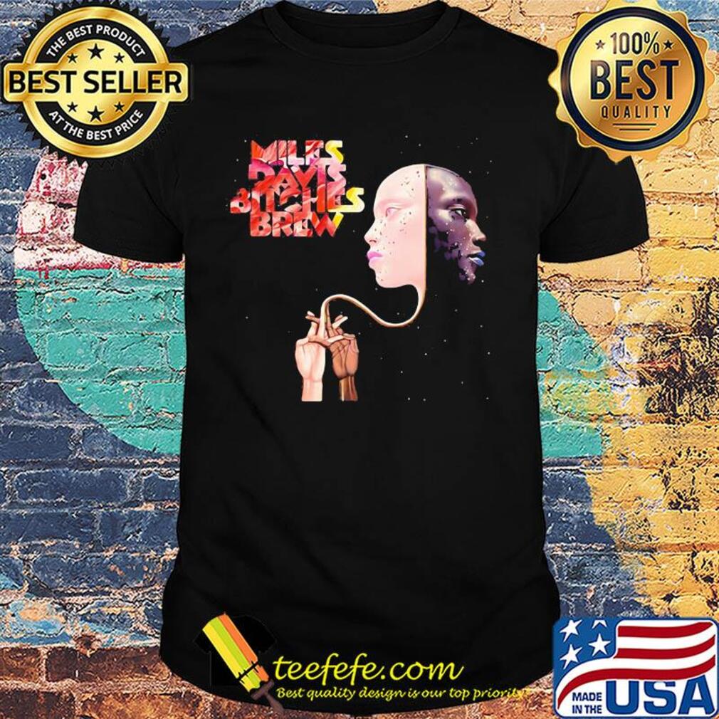 Miles davis bitches brew music band shirt