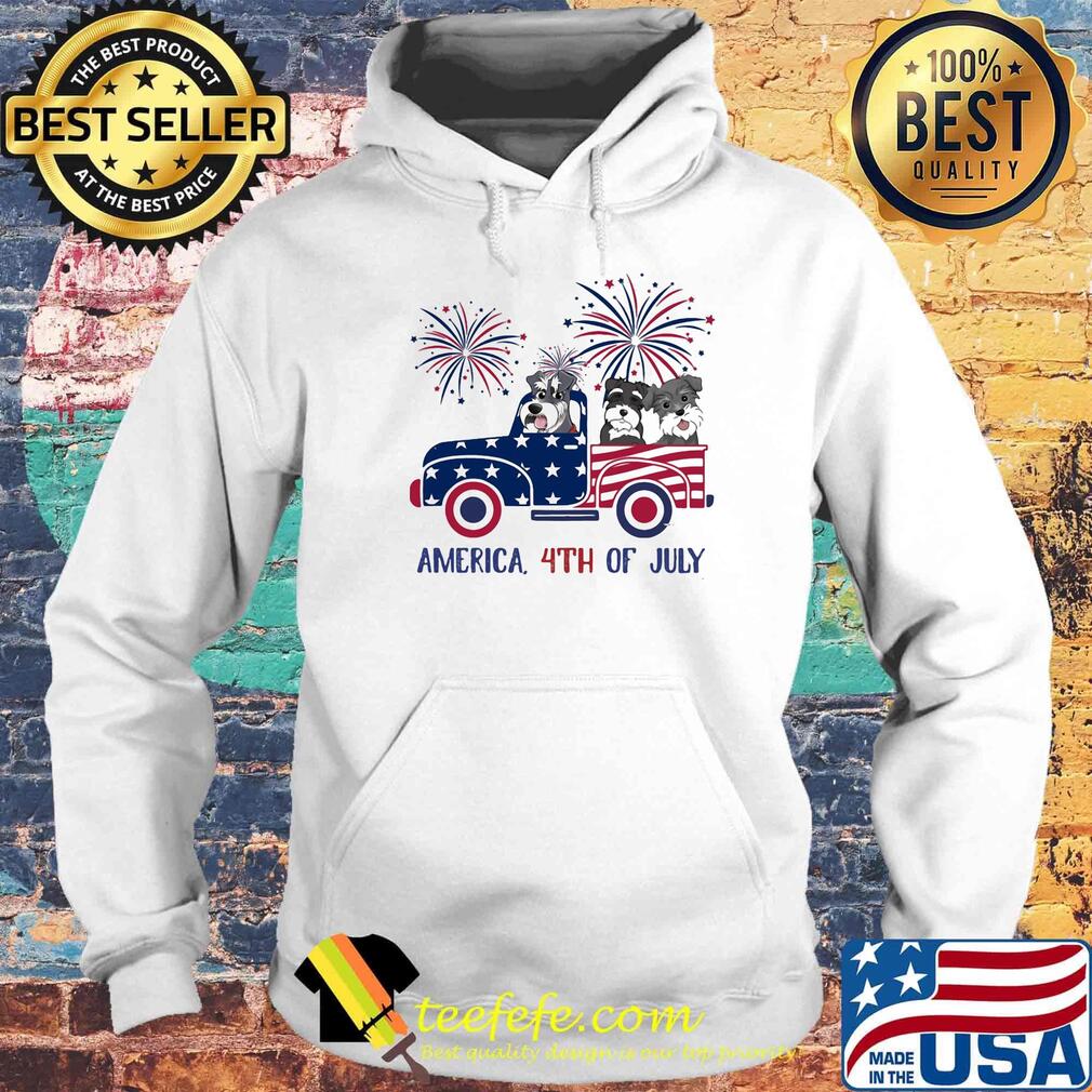 Miniature Schnauzer America 4th Of July Flag Shirt Hoodie Miniature Schnauzer America 4th Of July Flag Shirt Hoodie