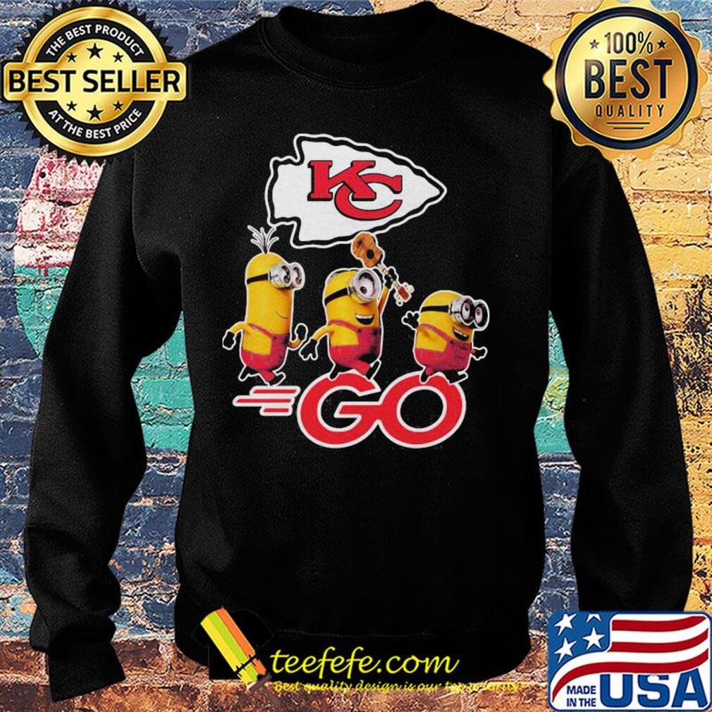 Minions guitar go kansas city chiefs football logo s Sweater Minions guitar go kansas city chiefs football logo s Sweater