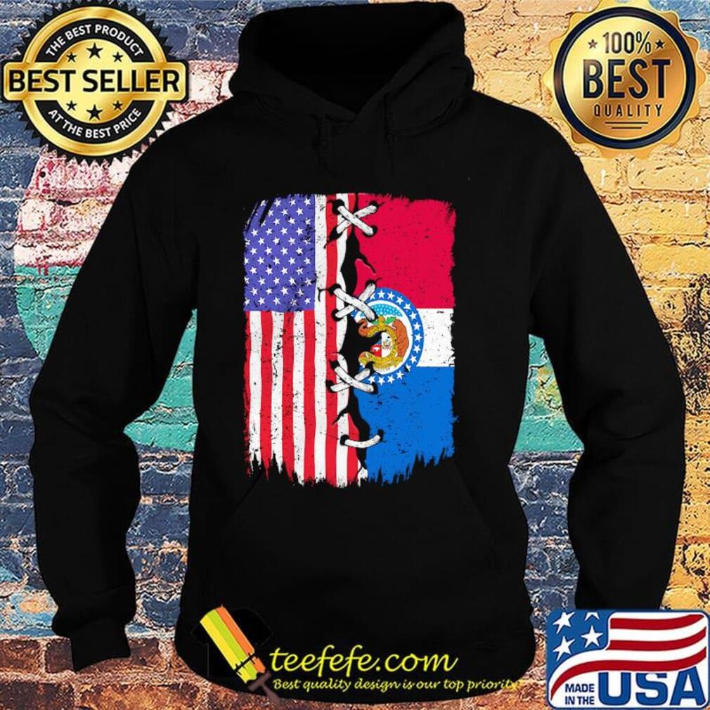Missouri and American flag independence day s Hoodie Missouri and American flag independence day s Hoodie