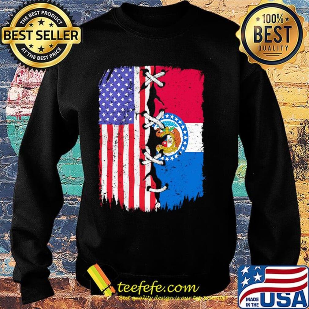 Missouri and American flag independence day s Sweater Missouri and American flag independence day s Sweater