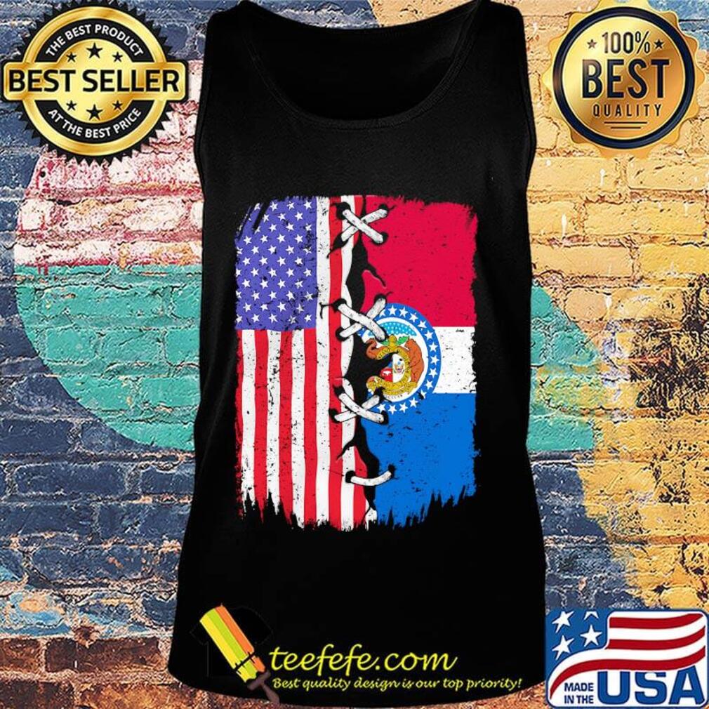 Missouri and American flag independence day s Tank top Missouri and American flag independence day s Tank top