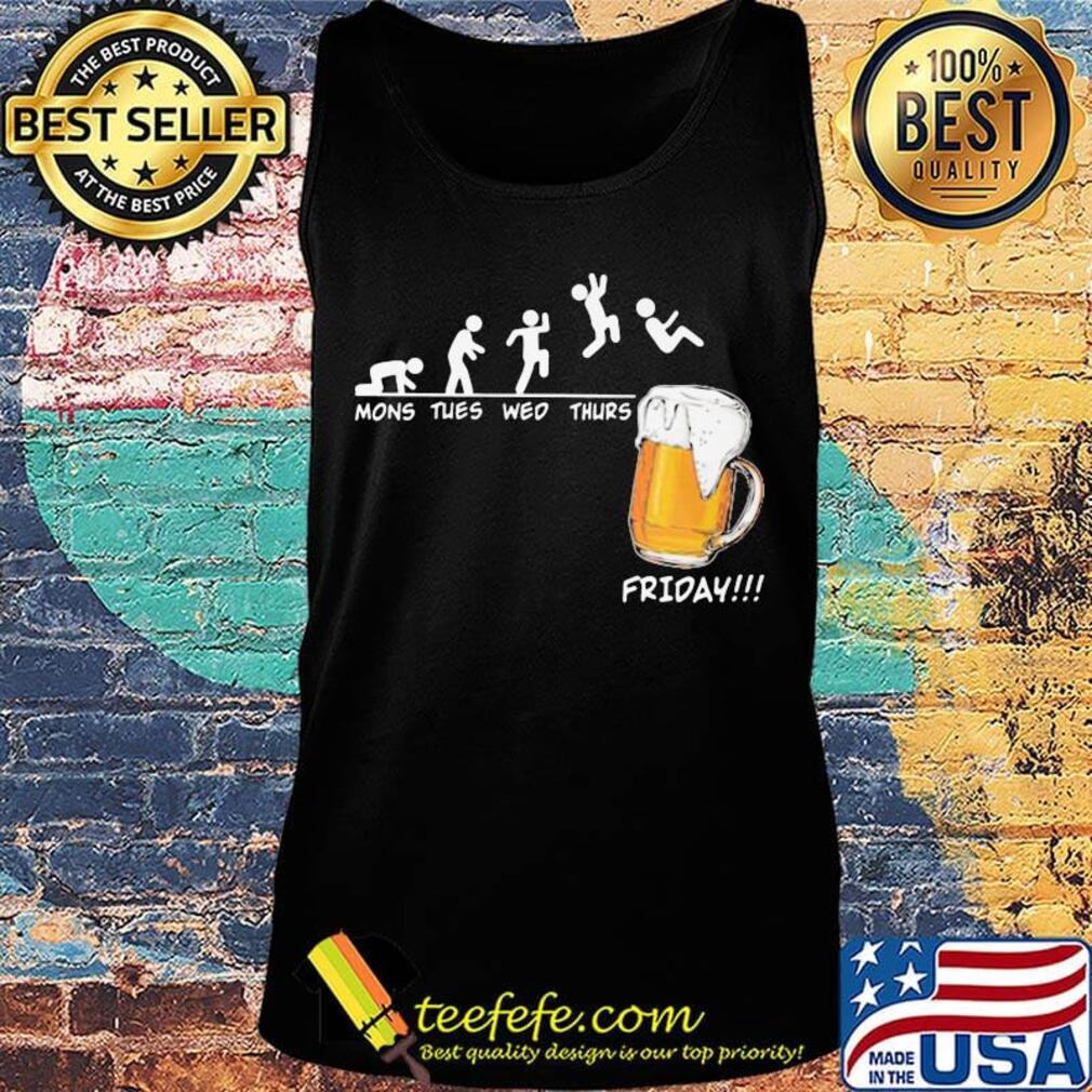Mons tues wed thurs friday beer s Tank top Mons tues wed thurs friday beer s Tank top