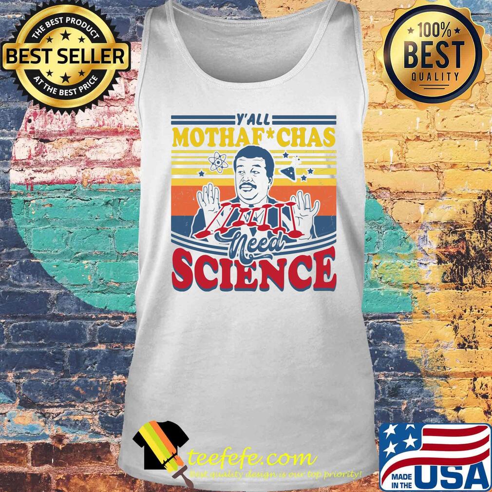 Mothaf Chas Nedd Science Vintage Retro Shirt Tank top Mothaf Chas Nedd Science Vintage Retro Shirt Tank top