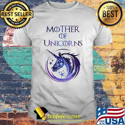 Mother of unicorns stars shirt