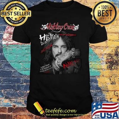 Motley crue he diaries floin shirt