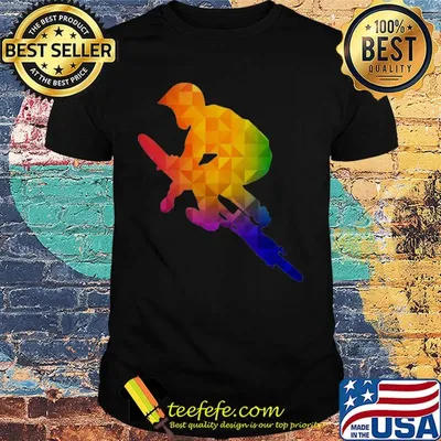 Mountain biking summary colors shirt
