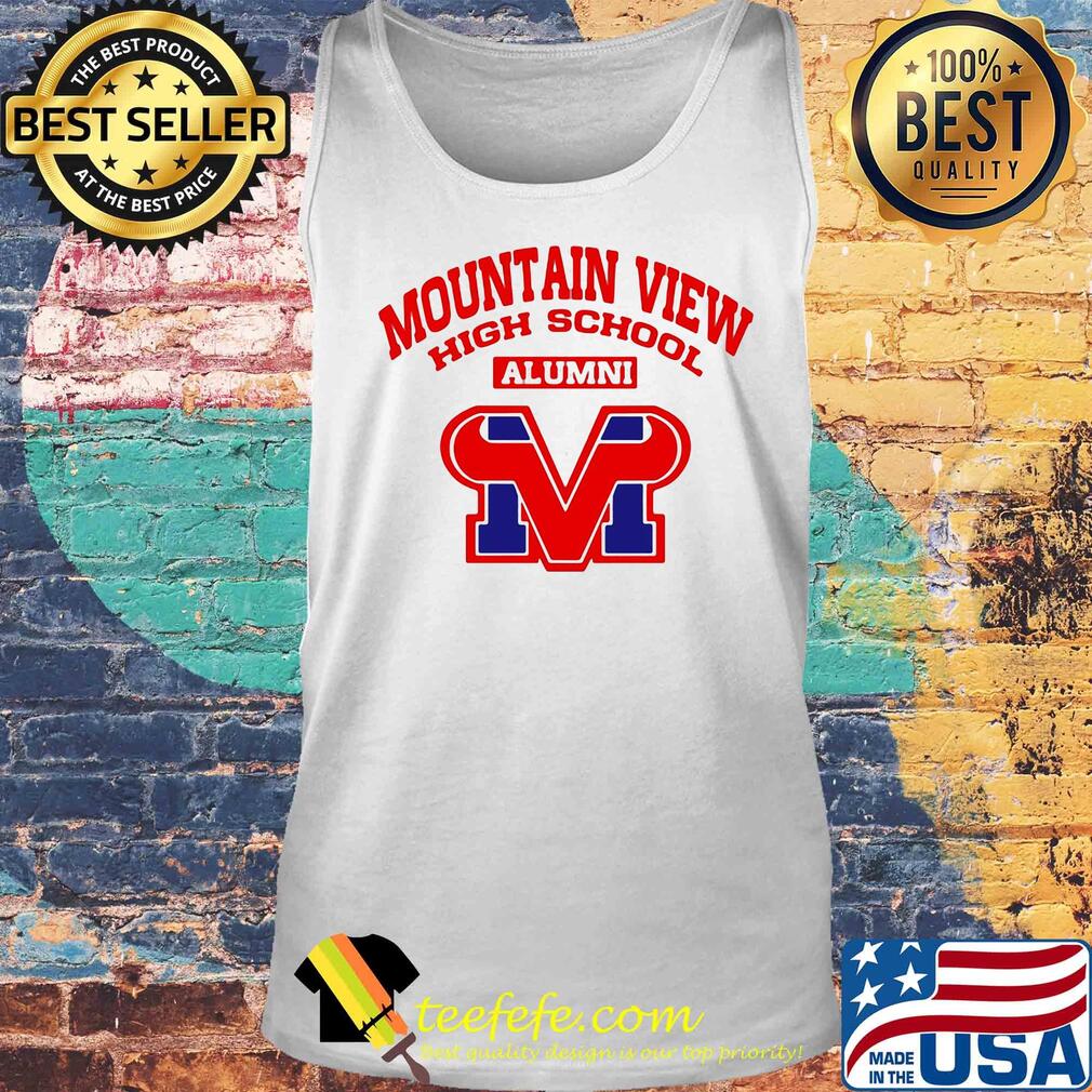Mountain view high school alumni logo s Tank top Mountain view high school alumni logo s Tank top