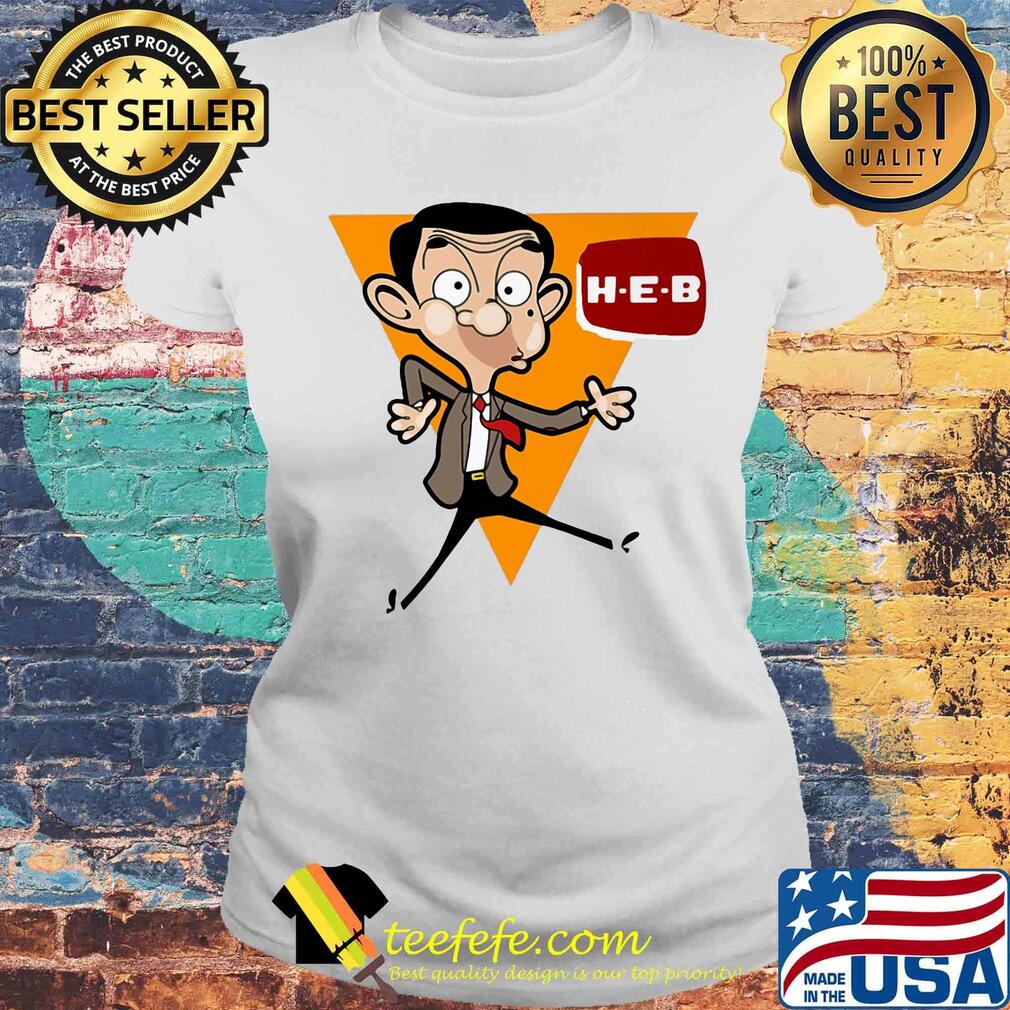 Mr. Bean cartoon heb logo s Laides tee Mr. Bean cartoon heb logo s Laides tee