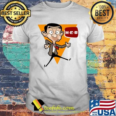 Mr. Bean cartoon heb logo shirt