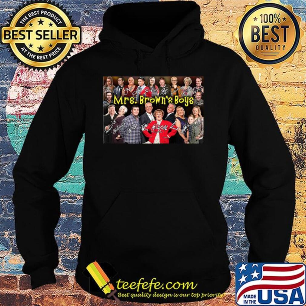 Mrs. Brown's boys movie characters signatures s Hoodie Mrs. Brown's boys movie characters signatures s Hoodie