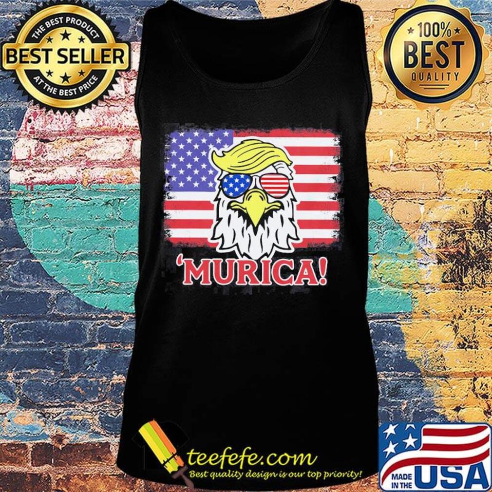 Murican wear glasses American flag s Tank top Murican wear glasses American flag s Tank top