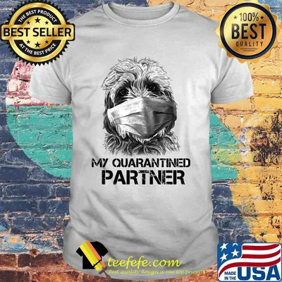 My Quarantine Partner Goldendoodle Shirt