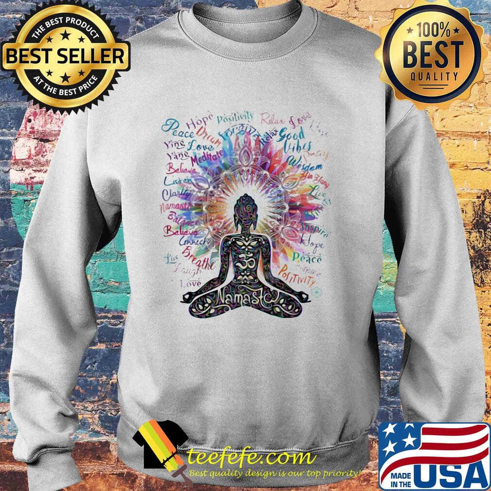 Namaste yoga peace hope believe s Sweater Namaste yoga peace hope believe s Sweater